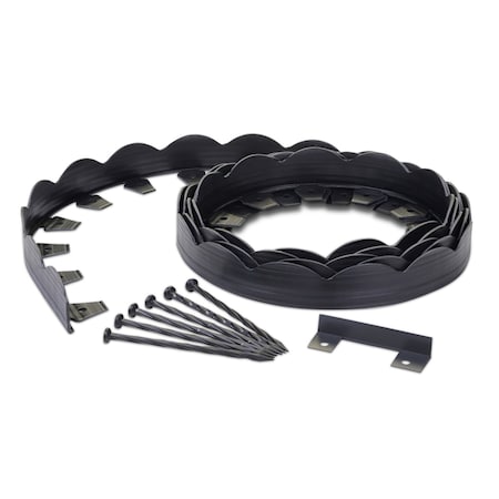Easyflex Dimex EasyFlex 20 ft. L Plastic Black Landscape Edging Kit 3210E-20-3